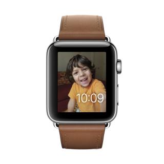 Apple Watch Series 2 42mm Stainless Steel Case with Saddle Brown Classic Buckle Band (MNPV2)
Apple Watch Series 2 42mm Stainless Steel Case with Saddle Brown Classic Buckle Band (MNPV2)