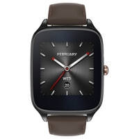 Купить Asus ZenWatch 2 WI501Q Stainless Steel Gunmetal/Brown Leather C Asus ZenWatch 2 WI501Q Stainless Steel Gunmetal/Brown Leather C