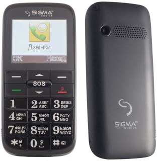 Sigma mobile Comfort 50 Slim Dual Sim Black