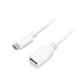 Macally USB-C 3.1 to USB A 15 cm White