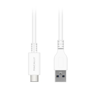 Macally USB-C to USB-C 180 cm White
