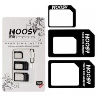 

Noosy Nano Micro Sim Adapter Black
