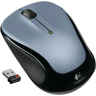 

Logitech M325 Wireless Mouse Light Silver OEM