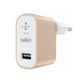 

Сетевое ЗУ BELKIN USB Mixit Premium (USB 2.4Amp), Gold
