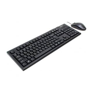 

Комплект: клавиатура и мышь A4-TECH KR-8520D PS/2 Black