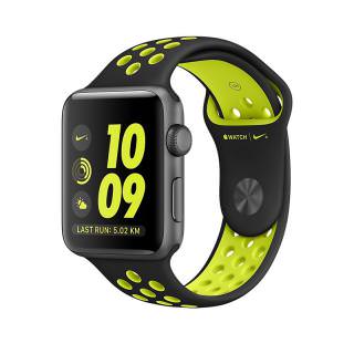 

Apple Watch Nike+ 38mm Space Gray Aluminum Case with Black/Volt Nike Sport Band (MP082) (US)