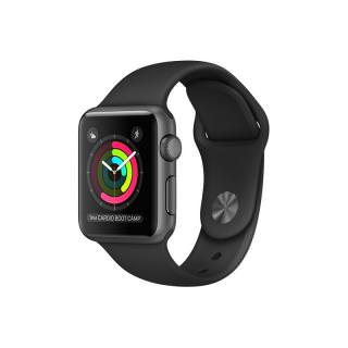 

Apple Watch Series 1 42mm Space Gray Aluminum Case with Black Sport Band (MP032) (US)