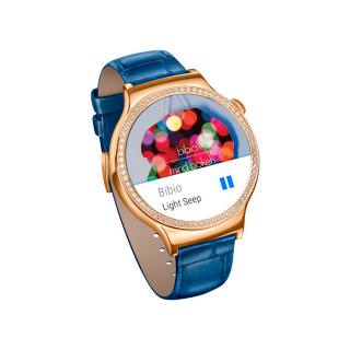 

HUAWEI Watch (Sawarovski with Blue Leather Strap) Rose Gold