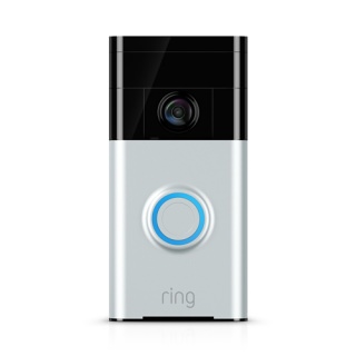 Ring Doorbell Wi-Fi Smart Video Nickel