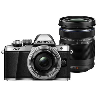 

Olympus OM-D E-M10 Mark II kit (14-42mm + 40-150mm) Silver (US)