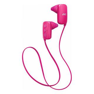 JVC Gumy Wireless In-Ear Headphones (HAF250BTP) Pink