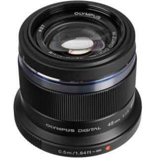 

Olympus M.ZUIKO DIGITAL ED 45mm f/1.8 (Black)