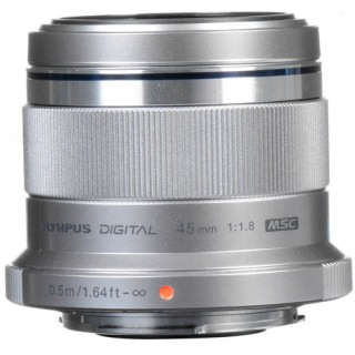 

Olympus M.ZUIKO ED 45mm f/1.8 (Silver)