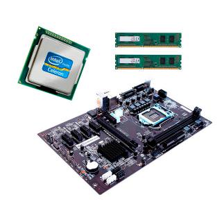 

Intel Celeron G1840+COLORFUL H81A-BTC V20+2шт KINGSTON DDR3 2GB 1333 KVR13N9S6/2