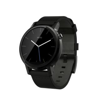 

Motorola Moto 360 2nd Gen. Smartwatch 42mm Steel - Black Leather (Refurbished)