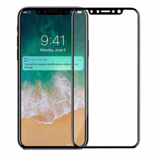 

BASEUS Tempered Glass iPhone X Black