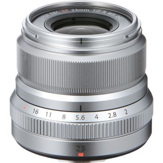 

FUJINON XF 23mm f/2.0 R WR Silver (US)