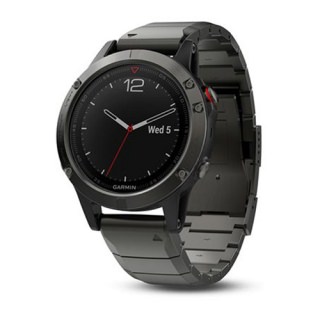 

Garmin Fenix 5S Sapphire Edition Smart Watch Slate Gray Band (US)