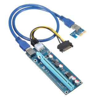 

Dynamode RISER 12v 6pin PCI-E USB 3.0 60cm ver 006C