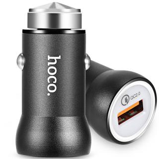 

HOCO Z4 Car Charger 2.1A QC 2.0 Black