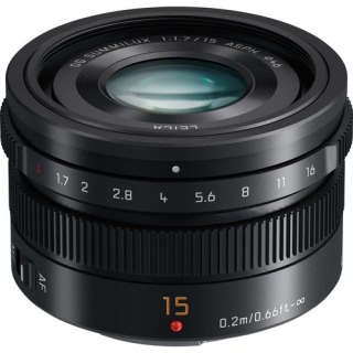 

Panasonic LEICA DG SUMMILUX 15mm/F1.7 ASPH Black (US)