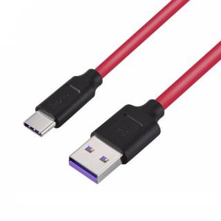 

HOCO TYPE-C X11 5A Rapid 1.0m Black Red