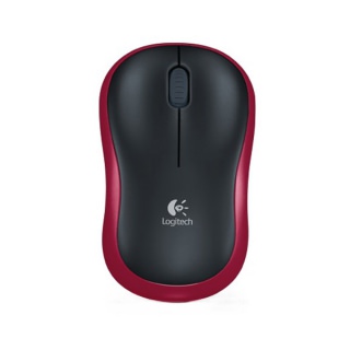 

Logitech M185 Wireless Mouse Red (Refurbished)