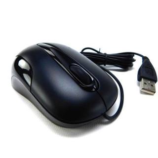 

ONN Optical Mouse USB Wired 3 Button Black