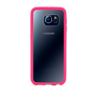 

GRIFFIN Reveal Protective Clear Case with Pink Trim for Samsung Galaxy S6