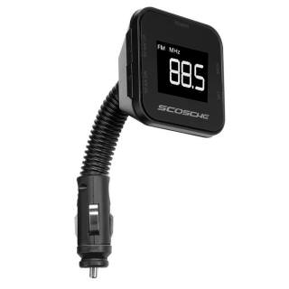

SCOSCHE FM Stereo Transmitter with Flex Neck Black