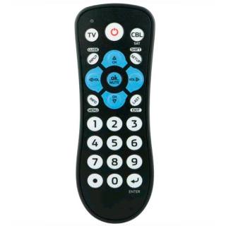 

ONN 2-Device Easy Clean Universal Remote (Ona16av010) (BULK)