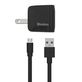 

JUST WIRELESS USB Home Micro Charger 2.1 AMP 5ft Tangle Free Cable (BULK)