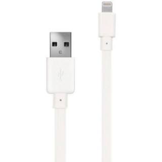 

JUST WIRELESS USB Lightning Cable for Apple, 5ft White (BULK)