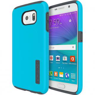

Incipio DualPro Case for Samsung Galaxy S6 Neon Blue/Charcoal