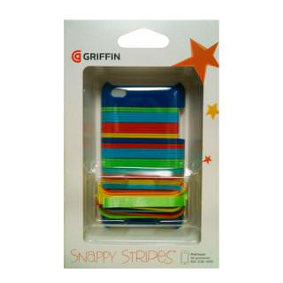 

Griffin Snappy Stripes Case for iPod Touch 4G Blue