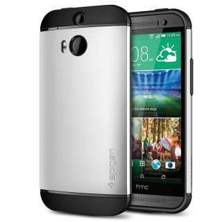 

Spigen Slim Armor Satin Silver Case for HTC One M8
