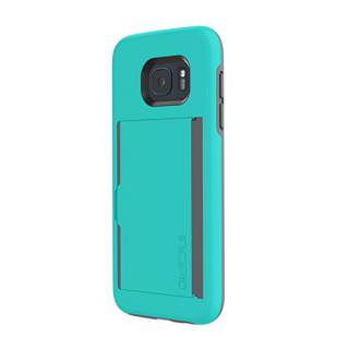 

INCIPIO Samsung Galaxy S7 EDGE Stowaway Card ID Wallet Kickstand Case Cover TEAL