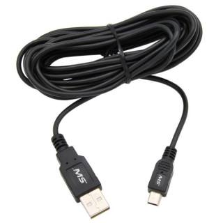 

MOBILESPEC 12- Mini USB Charge and Sync Cable Black (BULK)