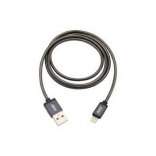 

MOBILESPEC 3- Lightning USB Charge and Sync Metal Cable Graphite (BULK)