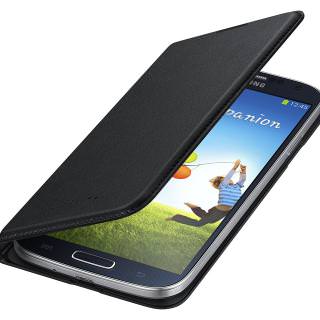 

Samsung Wallet Flip Cover for Galaxy S4 Black