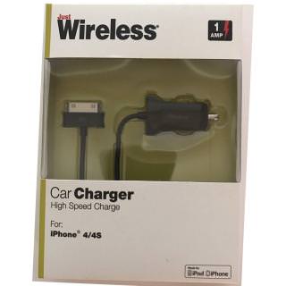 

JUST WIRELESS 03124 30-PIN CAR CHARGER (BULK)