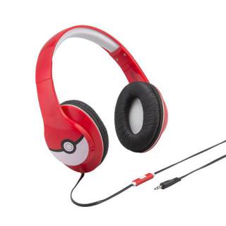

IHOME Pokemon Over The Ear Headphones Red/White A