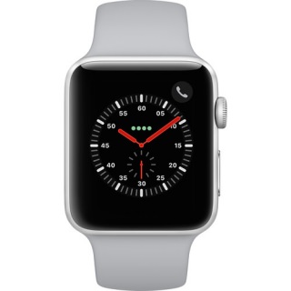 

Apple Watch Series 3 GPS + Cellular 42mm Silver Aluminum w. Fog Sport B. (MQK12)