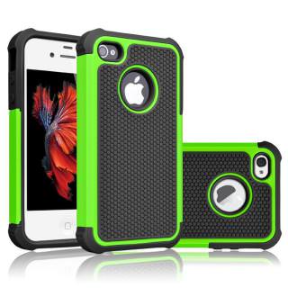 

Impact Gel Xtreme Armour Case for Apple iPhone 5/5s/SE Green/Clear