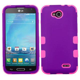 

MyBat TUFF Hybrid Cover LG Optimus L90 Grape/Electric Pink