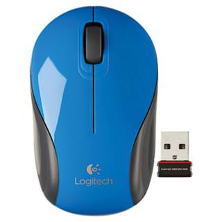 

Logitech M187 Wireless Mini Mouse Blue/Black