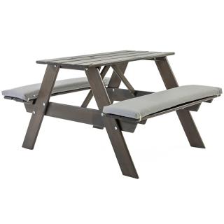 

Ambiente Home Childrens Picnic Bench Set (90094) Grey