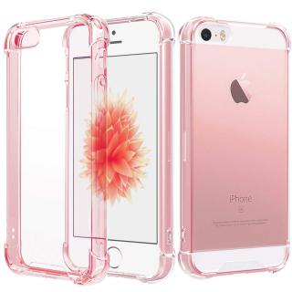 

MOXYO Case for iPhone SE Clear/Pink