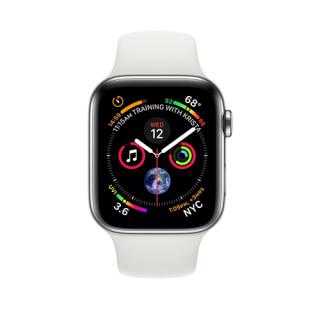 

Apple Watch Series 4 LTE White Band 44mm Stainless Steel (MTX02) (US)