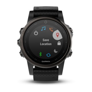 

Garmin Fenix 5S Black Sapphire with Black Band (010-01685-10)